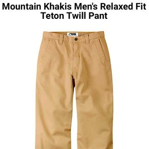 Mountain Khaki Men’s Teton Pants